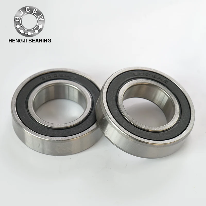 Seal ilə 6005rs dərin yivli top rulmanları