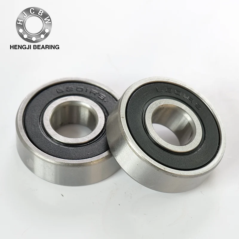 6201rs Dərin Groove top rulmanları Bir Snap Ring Groove ilə